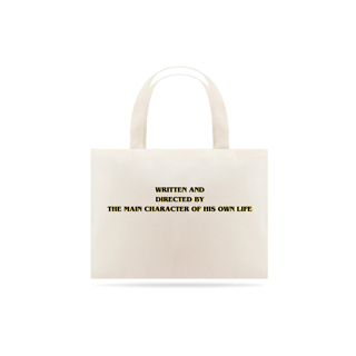 Nome do produto ECOBAG: WRITTEN AND DIRECT BY THE MAIN CHARACTER