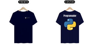 Nome do produto T-Shirt Programador Python