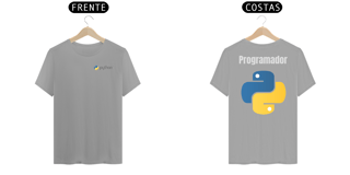 Nome do produto T-Shirt Programador Python