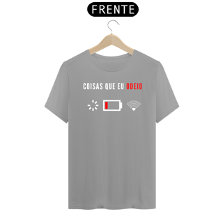 Nome do produto Camisa - Coisas que eu odeio