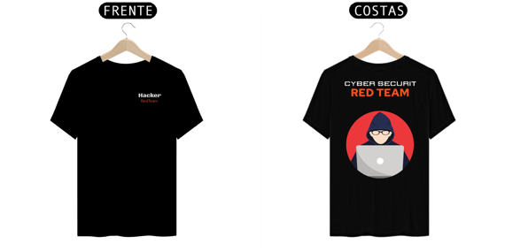 Camisa Hacker Red Team