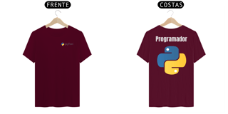 Nome do produto T-Shirt Programador Python