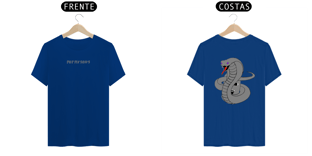 Nome do produtoCamisa Purple Gang Balaclava + (cobra) Nas Costas cinza 