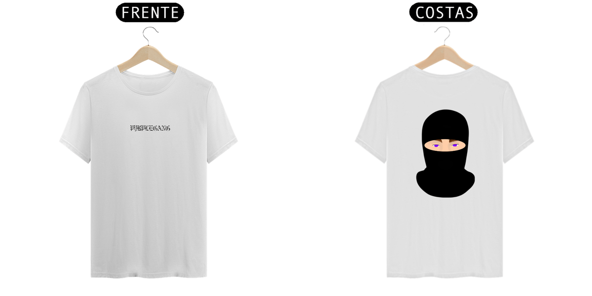 Nome do produto: Camisa Purple Gang Balaclava Máscara Ninja 