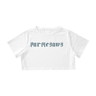 Nome do produtoCamisa Cropped Purple Gang 