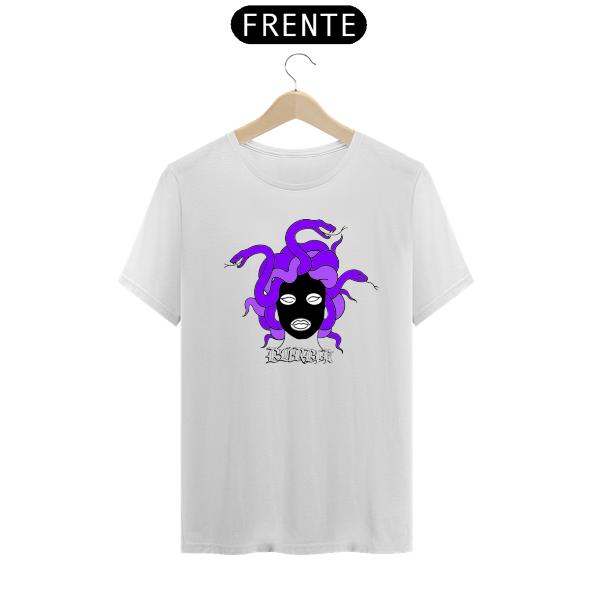 Nome do produto: Camisa Purple Gang Medusa Balaclava Purple Gang 