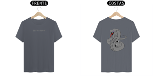 Nome do produtoCamisa Purple Gang Balaclava + (cobra) Nas Costas cinza 