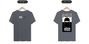Nome do produtoCamisa Purple Gang Balaclava Black & White Original 