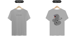Nome do produtoCamisa Purple Gang Balaclava + (cobra) Nas Costas cinza 