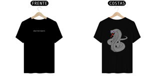 Nome do produtoCamisa Purple Gang Balaclava + (cobra) Nas Costas cinza 