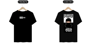 Nome do produtoCamisa Purple Gang Balaclava Black & White Original 