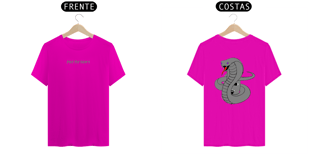 Nome do produtoCamisa Purple Gang Balaclava + (cobra) Nas Costas cinza 