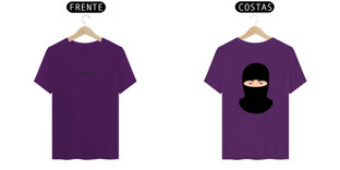 Nome do produtoCamisa Purple Gang Balaclava Máscara Ninja 