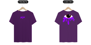 Nome do produtoCamisa Purple Gang Olho Tinta Escorrendo 