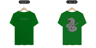 Nome do produtoCamisa Purple Gang Balaclava + (cobra) Nas Costas cinza 