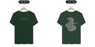 Nome do produtoCamisa Purple Gang Balaclava + (cobra) Nas Costas cinza 