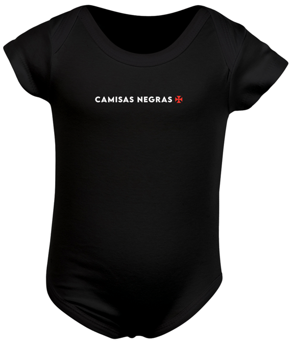 Body Infantil Camisas Negras