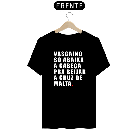 VASCAINO SÓ ABAIXA A CABEÇA PRA BEIJAR A CRUZ DE MALTA