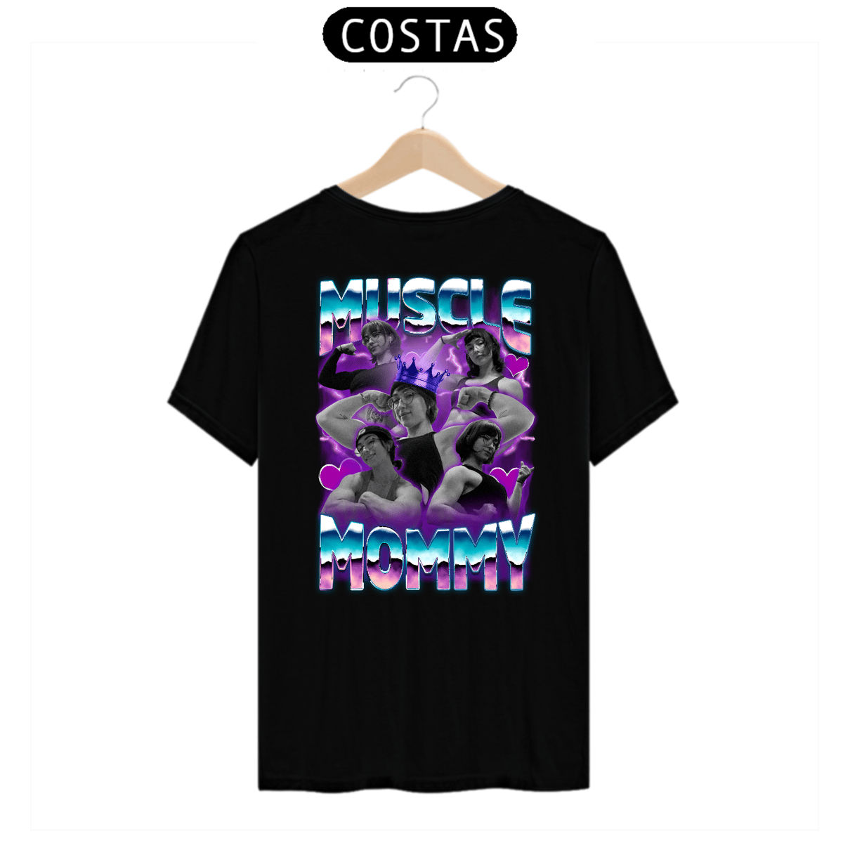 Nome do produto: Muscle mommy estampa costa
