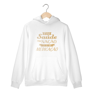 Nome do produtoMoletom Canguru Levar Saúde pra Nacão sem Medicação 