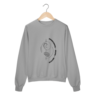 Nome do produtoMoletom fechado Acolher - Tratar - Transformar 