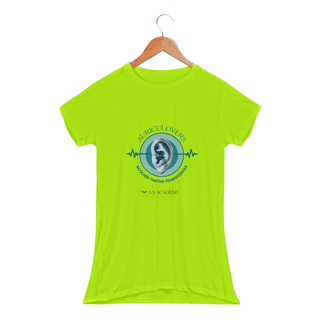 Nome do produtoCamiseta Feminina Auriculovers - Sport Dry UV