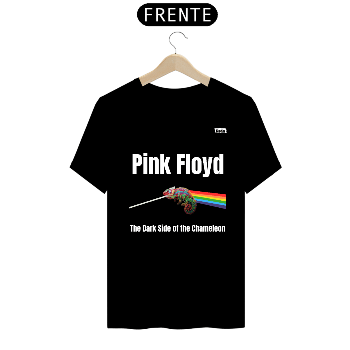 Nome do produto: Camisa Pink Floyd - Prisma Camaleão