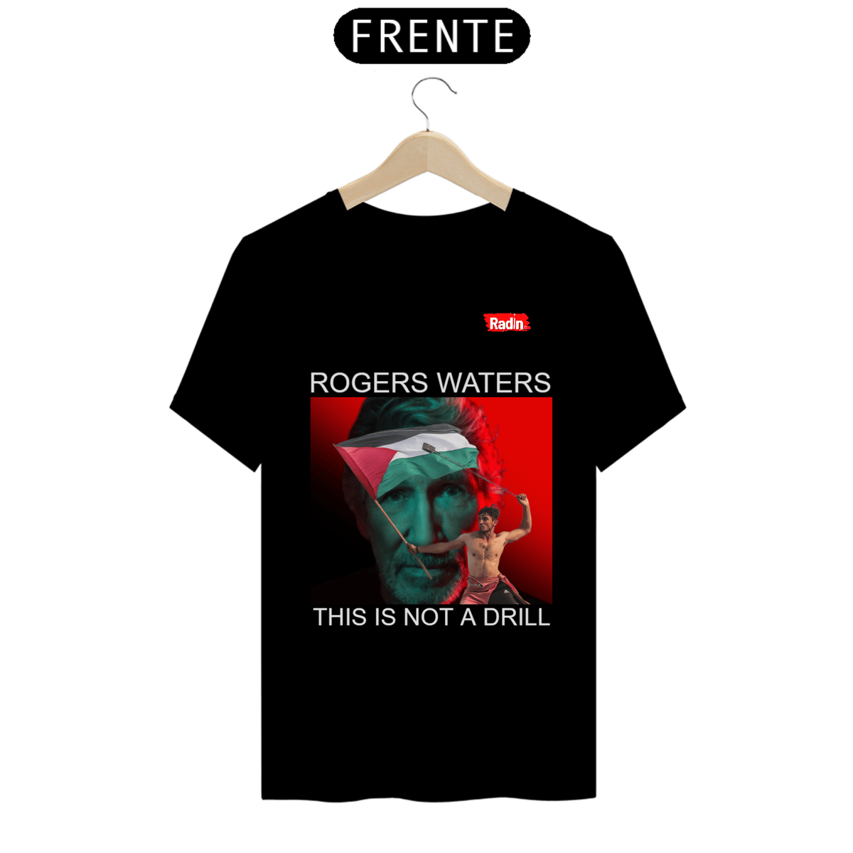 Nome do produto: Camisa Roger Waters - This is not a Drill