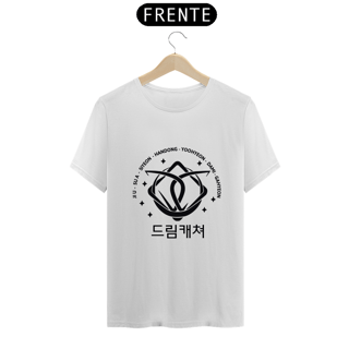Nome do produto Camiseta Branca Dreamcatcher + Hangul