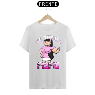Nome do produto Camiseta RestPause Fem - Eu treino fofo