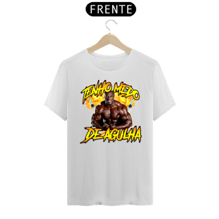 Nome do produto Camiseta RestPause - Tenho medo de agulha (inspirada)