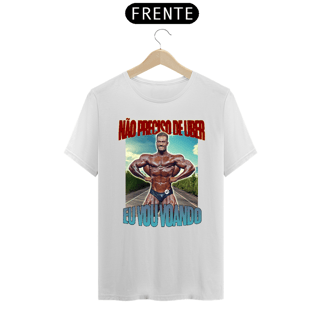 Nome do produto Camiseta RestPause - Eu não preciso de uber, eu vou voando