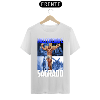 Nome do produto Camiseta - MEU TREINO É SAGRADO