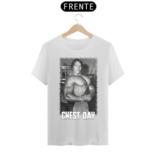 Nome do produto Camiseta RestPause Arnold - Chest Day