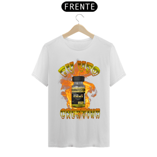 Nome do produto Camiseta RestPause - Eu uso creatina
