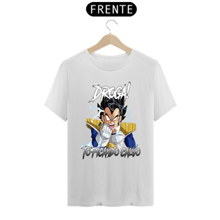 Nome do produto Camiseta RestPause Vegeta - Tô ficando calvo.