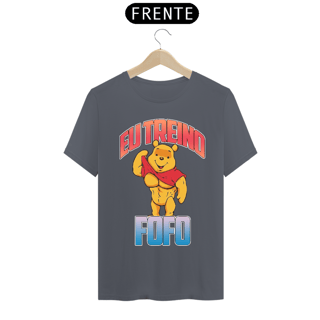 Nome do produto Camiseta - Eu treino fofo