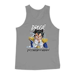 Nome do produto Regata RestPause Vegeta - Tô ficando calvo.