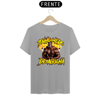 Nome do produto Camiseta RestPause - Tenho medo de agulha (inspirada)