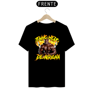 Nome do produto Camiseta RestPause - Tenho medo de agulha (inspirada)