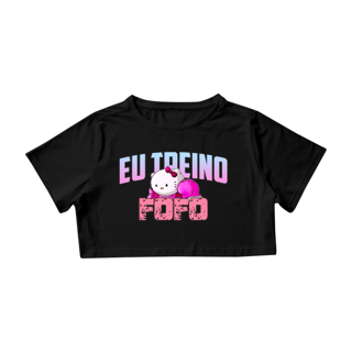 Nome do produto Cropped RestPause - Eu treino fofo