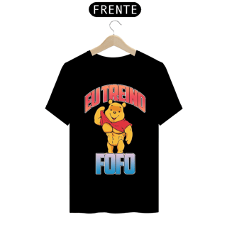 Nome do produto Camiseta - Eu treino fofo