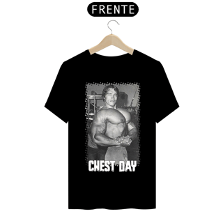 Nome do produto Camiseta RestPause Arnold - Chest Day