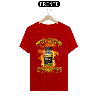 Nome do produto Camiseta RestPause - Eu uso creatina