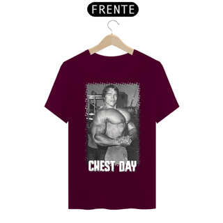 Nome do produto Camiseta RestPause Arnold - Chest Day