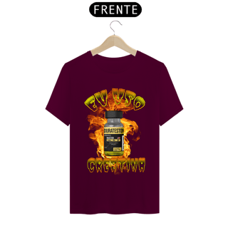 Nome do produto Camiseta RestPause - Eu uso creatina