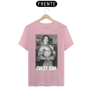 Nome do produto Camiseta RestPause Arnold - Chest Day