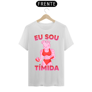 Nome do produto Camiseta Eu sou tímida