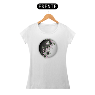 Nome do produtoYin Yang Flower - camiseta feminina