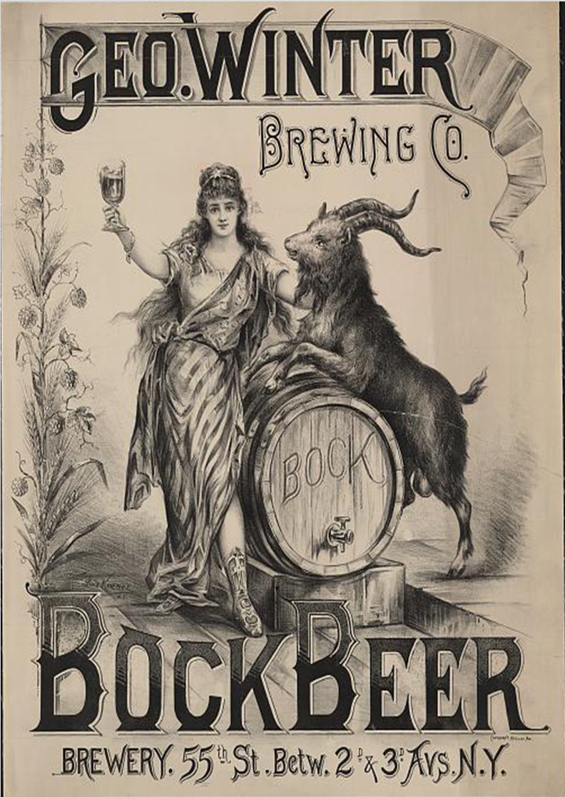 BockBeer - poster vintage premium